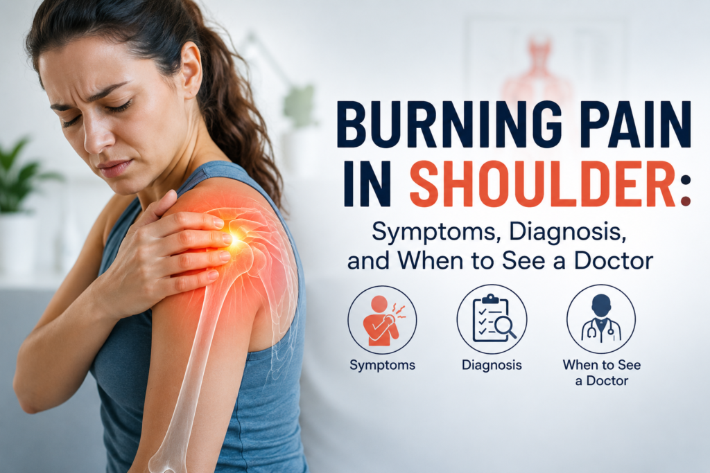 Burning Pain in Shoulder? Causes, Symptoms
