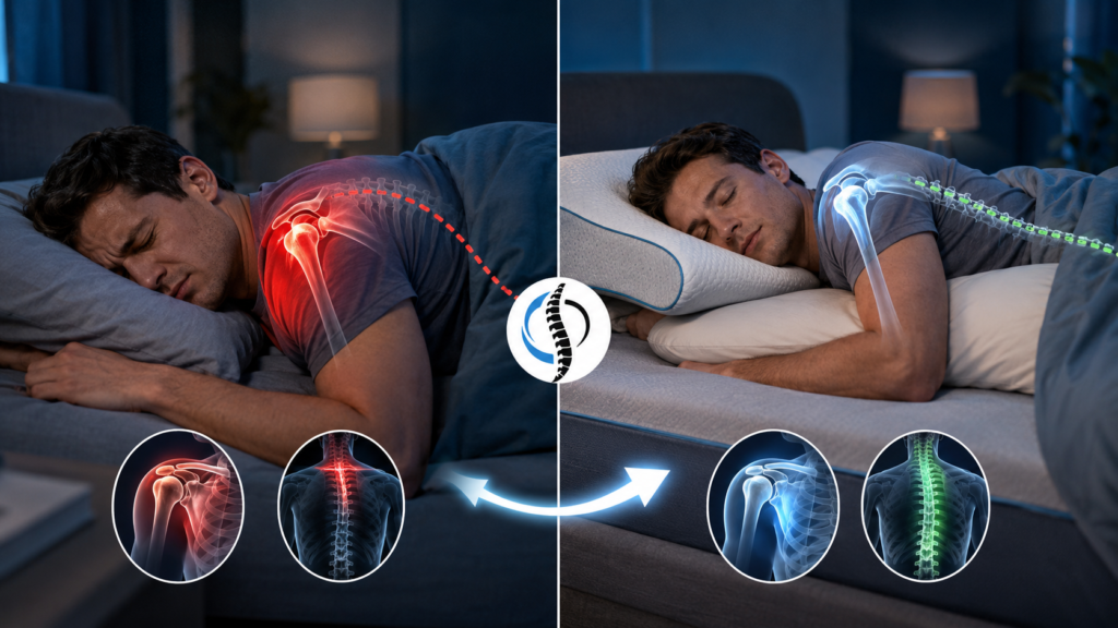 How to Sleep With Shoulder Pain: Positions & Pillow Fixes